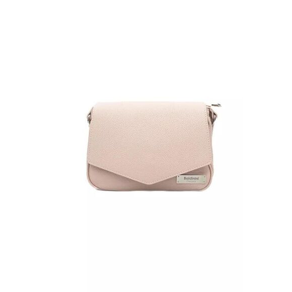 Baldinini Trend Bicolor Cowhide Clutch Bag